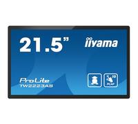 iiyama ProLite TW2223AS-B3P 22" PCAP 10-point touchscreen PC with Android operating system, Power over Ethernet (PoE) technology, and iiSignage²