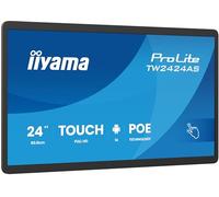 iiyama ProLite TW2424AS-B3P 24" PCAP 10-point touchscreen PC with Android operating system, Power over Ethernet (PoE) technology, and iiSignage²