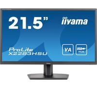 iiyama ProLite X2283HSU-B1 computer monitor 54.6 cm (21.5") 1920 x 1080 pixels Full HD LCD Black