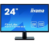 iiyama ProLite X2474HS-B2 computer monitor 59.9 cm (23.6") 1920 x 1080 pixels Full HD LED Black