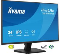 iiyama ProLite X2491HS-B1 24-inch Full HD IPS monitor with a 120 Hz refresh rate and a slim bezel design on all four sides