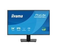 iiyama X2492HSU-B1 24 inch Eco IPS, 120Hz, 1ms, Eyesafe & EyeComfort Certified, Full HD, HDMI/DP/USB, TCO10, TUV-GS, Epeat Silver