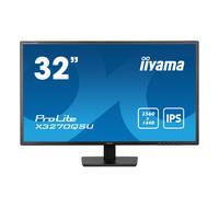 iiyama ProLite X3270QSU-B1 computer monitor 81.3 cm (32") 2560 x 1440 pixels Wide Quad HD LED Black