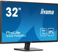 iiyama ProLite X3270QSU-B1 computer monitor 80 cm (31.5") 2560 x 1440 pixels Wide Quad HD LED Black