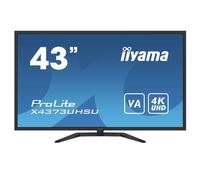 iiyama ProLite X4373UHSU-B1 computer monitor 108 cm (42.5") 3840 x 2160 pixels 4K Ultra HD Black