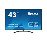 iiyama ProLite X4373UHSU-B1 computer monitor 108 cm (42.5") 3840 x 2160 pixels 4K Ultra HD Black