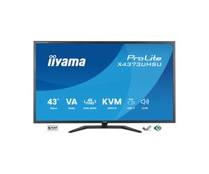 iiyama ProLite X4373UHSU-B2 43" monitor with 4K resolution