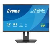 iiyama XB2492HSU-B1 24" Eco IPS, 120Hz, 1ms, Eyesafe & EyeComfort Certified, Full HD, HDMI/DP/USB, TCO10, TUV-GS, Epeat Silver, Height Adjustable Stand