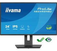 iiyama ProLite XB2492HSU-B1 24" IPS Full HD panel with 4-sided slim bezel and height-adjustable stand