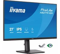 iiyama ProLite XB2791QS-B1 27-inch monitor with IPS panel technology, QHD resolution and an ergonomic stand