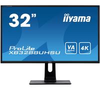 iiyama ProLite XB3288UHSU-B1 LED display 80 cm (31.5") 3840 x 2160 pixels 4K Ultra HD Black