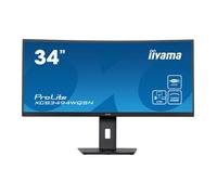 iiyama PROLITE XCB3494WQSN-B5 34" VA Monitor, 3440 x 1440 UWQHD, 120Hz, 1ms