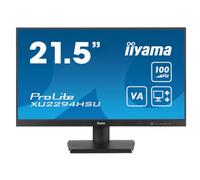 iiyama ProLite XU2294HSU-B6 computer monitor 54.6 cm (21.5") 1920 x 1080 pixels Full HD LCD Black