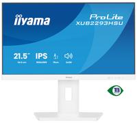 iiyama XUB2293HSU-W7 21.5 inch IPS Slim Bezel, 100Hz, 1ms, Full HD 1920x1080, HDMI/DP/USB, TCO Certified, Height Adjustable Stand