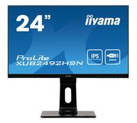 iiyama ProLite XUB2492HSN-B1 computer monitor 60.5 cm (23.8") 1920 x 1080 pixels Full HD LED Black
