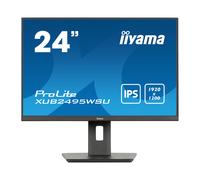 iiyama ProLite XUB2495WSU-B7 computer monitor 61 cm (24") 1920 x 1200 pixels 4K Ultra HD LED Black