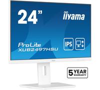 iiyama XUB2497HSU-W2 24 inch IPS slim bezel, 100Hz, 1ms (MPRT), 1920x1080, HDMI/DP, 2 x USB, Height Adjustable Stand, TCO09 & TUV-GS, 5 Yr Warranty