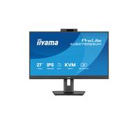 iiyama ProLite 27’’ IPS QHD monitor with a built-in Windows Hello camera and microphone, USB-C, KVM-Switch and height adjustable stand