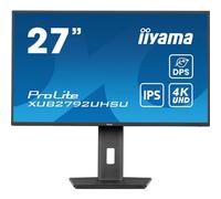 iiyama ProLite XUB2792UHSU-B6 computer monitor 68.6 cm (27") 3840 x 2160 pixels 4K Ultra HD LED Black