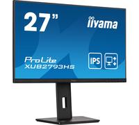 iiyama XUB2793HS-B7 27 inch IPS Slim Bezel, 100Hz, 1ms, Full HD 1920x1080, HDMI/DP, TCO Certified, Height Adjustable Stand