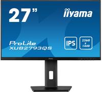 iiyama ProLite XUB2793QS-B1 computer monitor 68.6 cm (27") 2560 x 1440 pixels Wide Quad HD LED Black