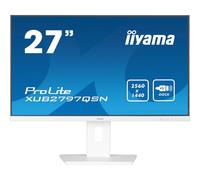 iiyama ProLite XUB2797QSN-W1 computer monitor 68.6 cm (27") 2560 x 1440 pixels Wide Quad HD LED White