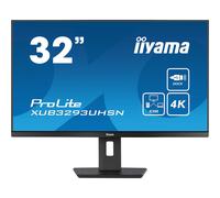 iiyama ProLite XUB3293UHSN-B5 computer monitor 80 cm (31.5") 3840 x 2160 pixels 4K Ultra HD LCD Black