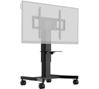 iiyama Single column electric floor lift on wheels with easy mount bra