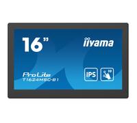 iiyama T1624MSC-B1 Signage Display Interactive flat panel 39.6 cm (15.6") LCD 450 cd/m² Full HD Black Touchscreen 24/7