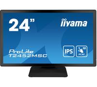 iiyama ProLite T2452MSC-B1 computer monitor 60.5 cm (23.8") 1920 x 1080 pixels Full HD LCD Touchscreen Multi-user Black