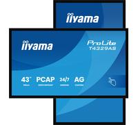 iiyama T4329AS-B1AG computer monitor 108 cm (42.5") 3840 x 2160 pixels 4K Ultra HD LED Touchscreen Black