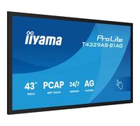 iiyama T4329AS-B1AG Signage Display 43'' 4K touchscreen powered by Android, perfect for small rooms!