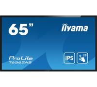 iiyama T6562AS-B1 Signage Display Interactive flat panel 163.8 cm (64.5") IPS 500 cd/m 4K Ultra HD Black Touchscreen Built-in processor Android 8.0 24/7