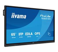 iiyama TE6513A-B2AG Signage Display Interactive flat panel 163.8 cm (64.5") Wi-Fi 500 cd/m 4K Ultra HD Black Touchscreen Built-in processor Android 24/7