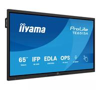 iiyama TE6515A-B2AG Signage Display Kiosk design 163.8 cm (64.5") Wi-Fi 550 cd/m 4K Ultra HD Black Touchscreen Built-in processor Android 24/7