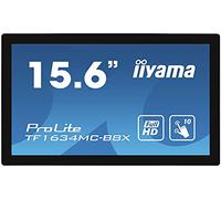 iiyama ProLite TF1634MC-B8X computer monitor 39.6 cm (15.6") 1920 x 1080 pixels Full HD LED Touchscreen Multi-user Black