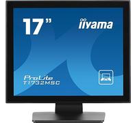 iiyama ProLite T1732MSC-B1SAG computer monitor 43.2 cm (17") 1280 x 1024 pixels Full HD LED Touchscreen Tabletop Black