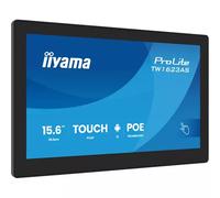 iiyama ProLite TW1623AS-B3P 16" PCAP 10-point touchscreen PC with Android operating system, Power over Ethernet (PoE) technology, and iiSignage²