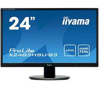 iiyama X2483HSU-B3 24" AMVA LCD, 4ms, Full HD 1920x1080, 250 cd/m² Brightness, 1x HDMI,1 x DisplayPort, 1 x VGA, USB Hub, 2 x 2W Speakers , Black