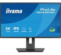 iiyama XB2492HSU-B1 24" Eco IPS, 120Hz, 1ms, Eyesafe & EyeComfort Certified, Full HD, HDMI/DP/USB, TCO10, TUV-GS, Epeat Silver, Height Adjustable Stand
