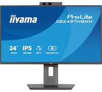 iiyama XB2497HSNH-B1 24 inch, IPS, Full HD, 100Hz, HDMI, Dp, USBC, HAS, RJ45, WebCam