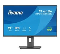 iiyama ProLite XB2792HSU-B1 27" IPS Full HD panel with 4-sided slim bezel and height-adjustable stand