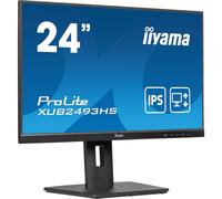 iiyama XUB2493HS-B6 24 inch IPS Slim Bezel, 4ms, Full HD 1920x1080, HDMI/DP, Height Adjustable Stand
