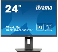 iiyama ProLite XUB2495WSU-B7 computer monitor 61 cm (24") 1920 x 1200 pixels 4K Ultra HD LED Black