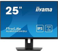 iiyama ProLite XUB2595WSU B5 25 Inch IPS Monitor 25-inch WUXGA IPS monitor with 16:10 format, ergonomic stand and USB hub, designed for professional