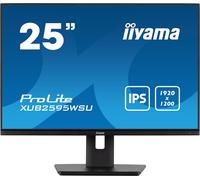 iiyama ProLite XUB2595WSU B5 25 Inch IPS Monitor 25-inch WUXGA IPS monitor with 16:10 format, ergonomic stand and USB hub, designed for professional