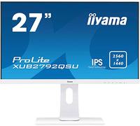 iiyama XUB2792QSU-W1 ProLite - LED monitor - 27"" - 2560 x 1440 - IPS - 350 cd/m2-1000:1-5 ms - HDMI DVI DisplayPort - speakers - white Monitors