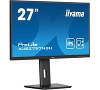 iiyama XUB2797HSU-B2 27 inch IPS slim bezel, 100Hz, 1ms (MPRT), 1920x1080, HDMI/DP, 2 x USB, Height Adjustable Stand, TCO09 & TUV-GS, 5 Yr Warranty