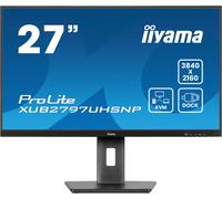 iiyama Prolite XUB2797UHSNP-B1 27" IPS UHD 4K USB-C 96W RJ45 Height Adjustable Docking Monitor