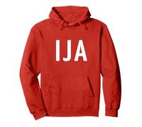 IJA - Slovenia Three Part Combo Design - Slovene Flag Part 3 Pullover Hoodie